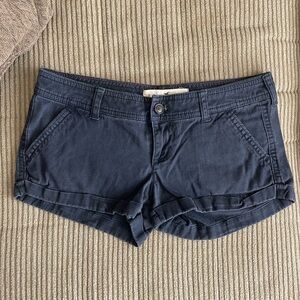 Navy blue size 3 Hollister shorts